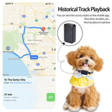 Mini Tracking Pet Bluetooth GPS Tracker Dog Movement Alert Collars anti Lost Tracker for Cats and Puppies Remote Global Locator