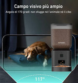 Fauniverse VisionFeeder™ – Distributore Automatico con Telecamera HD e Controllo App