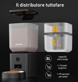 Fauniverse VisionFeeder™ – Distributore Automatico con Telecamera HD e Controllo App