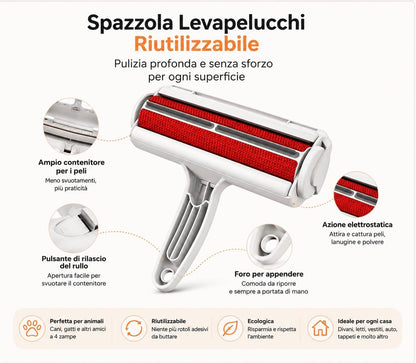 Rullo Rimuovi Peli Portatile