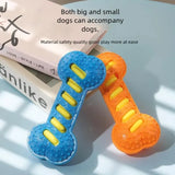 Pet Dog Chew Toys Rubber Bone Toy Bite Resistant Puppy Interactive Stick Puppy Chewing Toy Squeaky Interactive Dog Toys